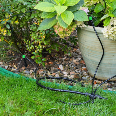 Drip Irrigation System - Complete Drip Irrigation Kit with 30 Drip Emitters, 5/16